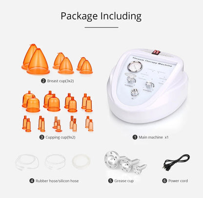 Alexa Body Shaping Vacuum Therapy Machine with XL Cups