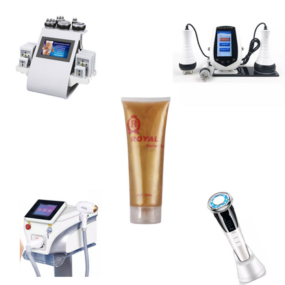 Gold Conductive Gel For Skin Tightening & Anti-Aging