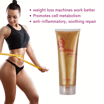 Gold Conductive Gel For Skin Tightening & Anti-Aging