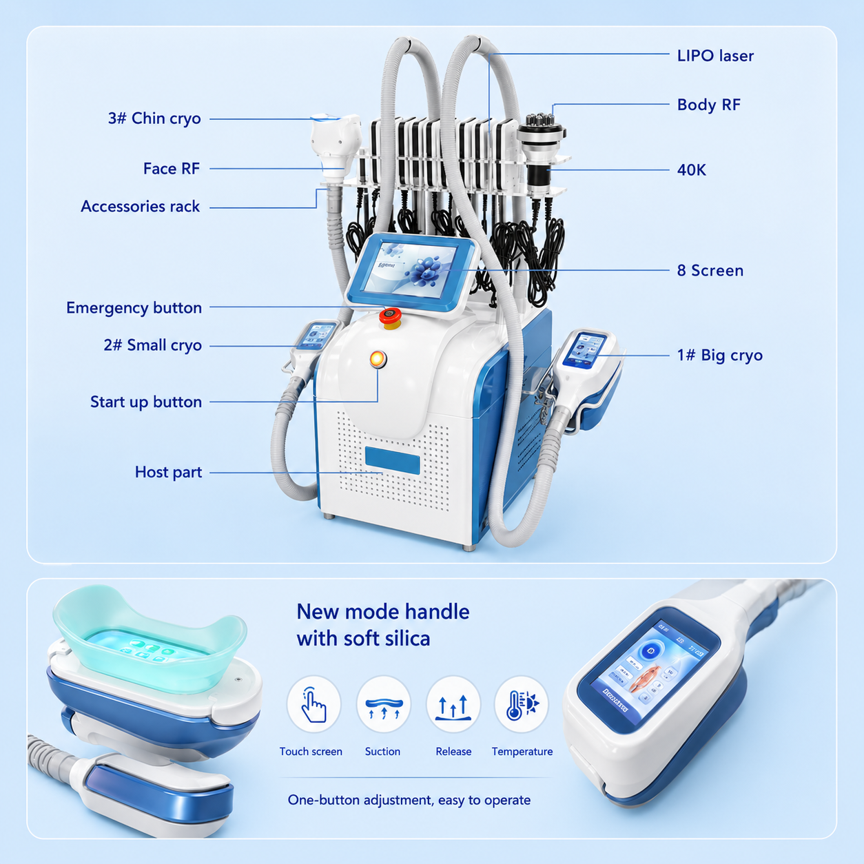 Cryotherapy Machine for Body Sculpting Portable Elite