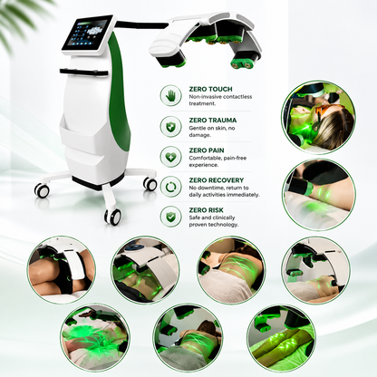 Green Light Laser Lipo Body Slimming Machine
