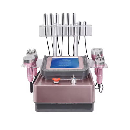Rose Gold Lipo Laser 40K Cavitation Slimming Machine 6 in 1