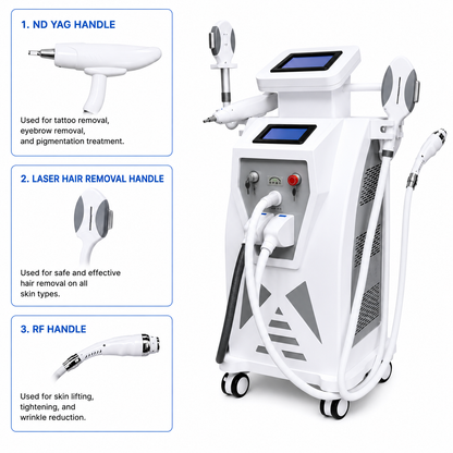 ND:YAG Laser Hair & Tattoo Removal + RF Facial Lifting – LumiPulse