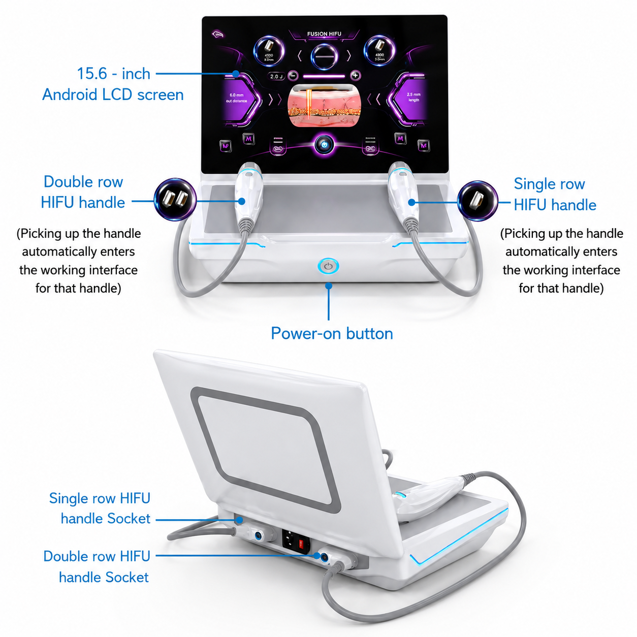 Velora-X Fusion HIFU Machine