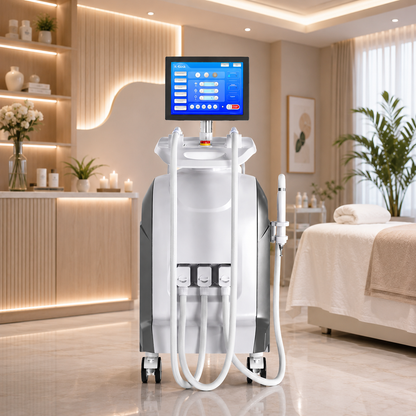 OptiGlow MultiWave 3‑in‑1 Aesthetic Laser System