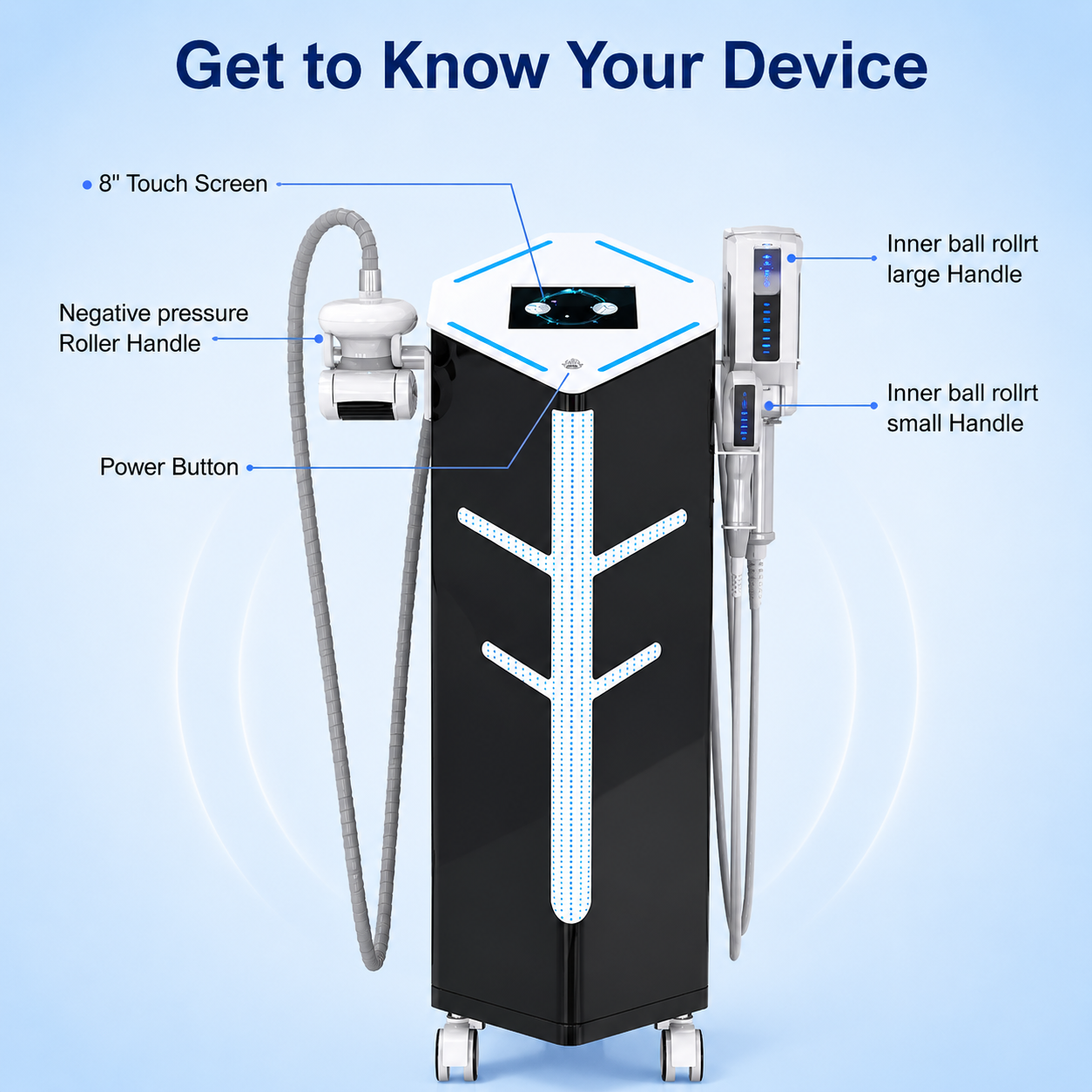 LipoRoll™ 2-in-1 Vacuum & Ball Roller Body Sculpting System